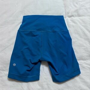 Lululemon wunder under high rise shorts 6” size 4